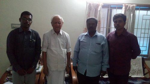 A meeting with Kovai Gnani Sir