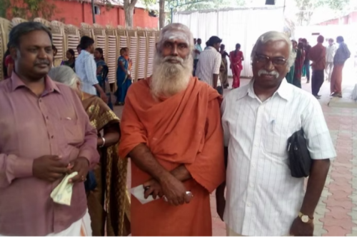 With Kovai Aatheenam Ayya