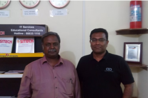 With My Friend Soundar Jeyabal