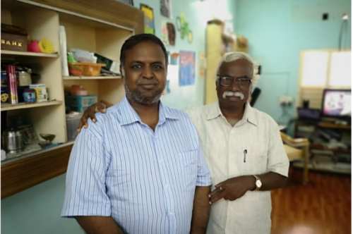 With Pollachi Nasan Ayya