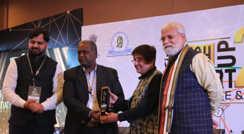 Best Startup Award - All India Council for Robotics & Automation