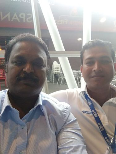 Narayan Bangladeshi Hindu Friend @ Singapore Expo