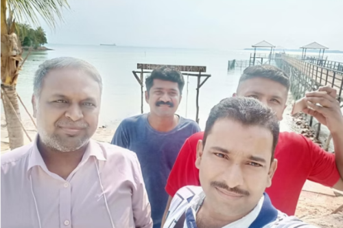 with my Malaysia Friend Senthil